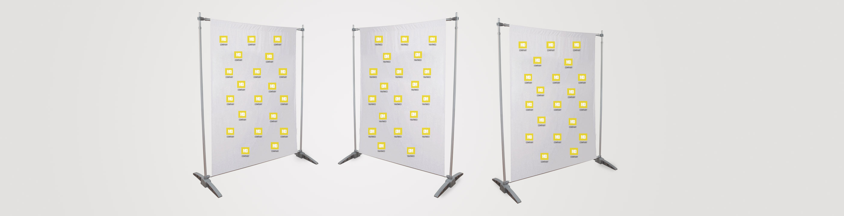 Telescopic Backdrop Banner Stand